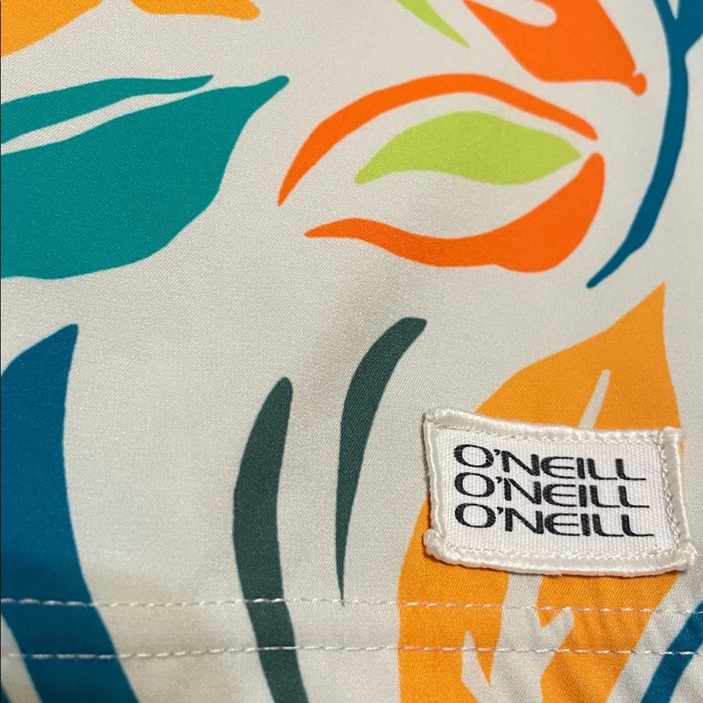 Men's O'NEILL SOL CRUZER BOARDSHORTS IN BONE Size 33 Surf Beach Tropical Trunks